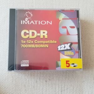 Imation CD-R  set of 5 Recordable Media Disc